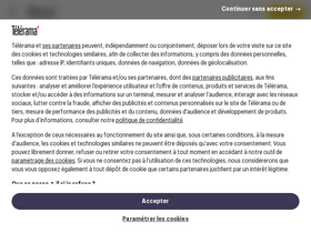 'telerama.fr' screenshot