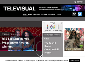 'televisual.com' screenshot
