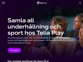 'teliaplay.se' screenshot