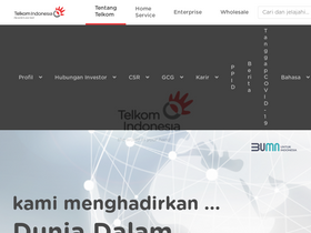 'telkom.co.id' screenshot