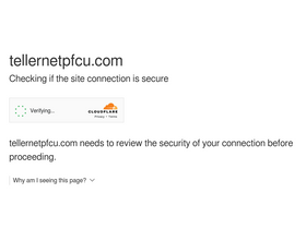 'tellernetpfcu.com' screenshot