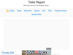 'tellerreport.com' screenshot