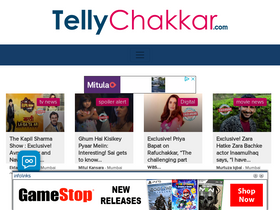 'tellychakkar.com' screenshot