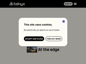 'telnyx.com' screenshot