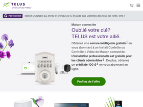 'telusquebec.com' screenshot