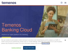 'temenos.com' screenshot