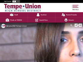 'tempeunion.org' screenshot