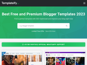 'templateify.com' screenshot