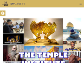 'templeinstitute.org' screenshot