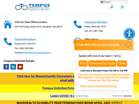 'tempusunlimited.org' screenshot