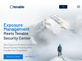 'tenable.com' screenshot