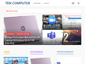 'tencomputer.com' screenshot