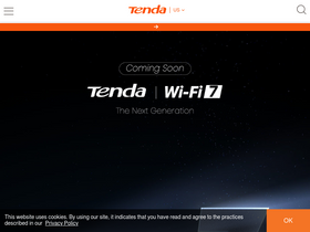 'tendacn.com' screenshot