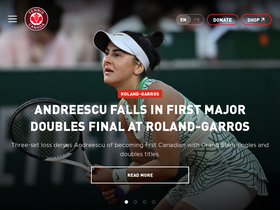 'tenniscanada.com' screenshot