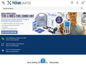 'tensunits.com' screenshot
