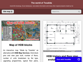 'teoalida.com' screenshot