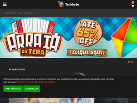 'terabyteshop.com.br' screenshot