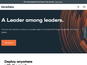 'teradata.com' screenshot