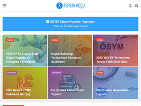 'tercihkocu.com' screenshot