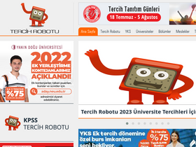 'tercihrobotu.com.tr' screenshot