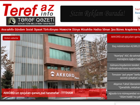 'teref.az' screenshot