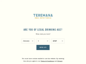 'teremana.com' screenshot