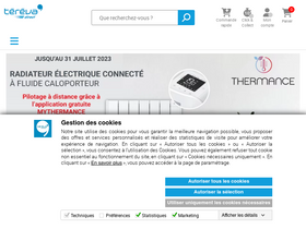 'tereva-direct.fr' screenshot