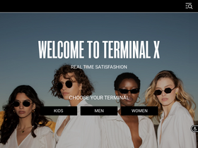 'terminalx.com' screenshot