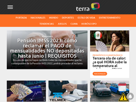 'terra.com.mx' screenshot