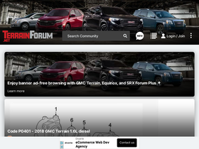 'terrainforum.net' screenshot