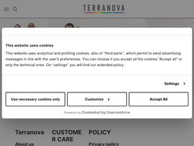 'terranovastyle.com' screenshot
