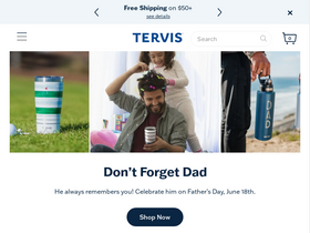 'tervis.com' screenshot