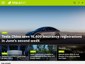 'teslarati.com' screenshot