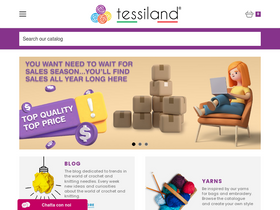 'tessiland.com' screenshot