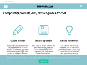 'test-et-avis.com' screenshot
