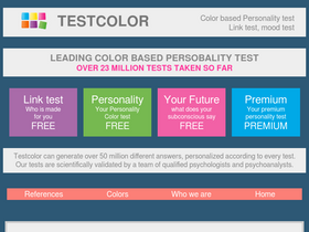 'testcolor.com' screenshot