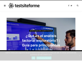 'testsiteforme.com' screenshot