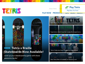 'tetris.com' screenshot