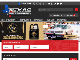 'texas-speed.com' screenshot