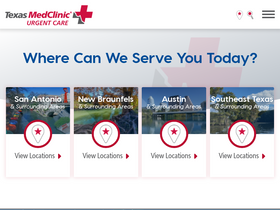 'texasmedclinic.com' screenshot
