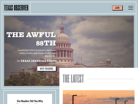 'texasobserver.org' screenshot