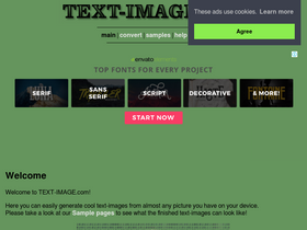'text-image.com' screenshot