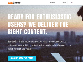 'textbroker.com' screenshot