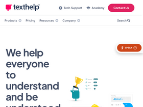 'texthelp.com' screenshot