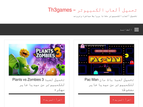 'th3games.com' screenshot