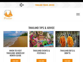 'thaizer.com' screenshot