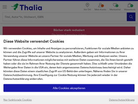 'thalia.de' screenshot