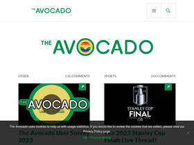 'the-avocado.org' screenshot