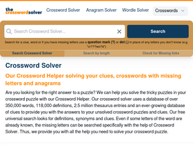 'the-crossword-solver.com' screenshot