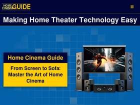 'the-home-cinema-guide.com' screenshot